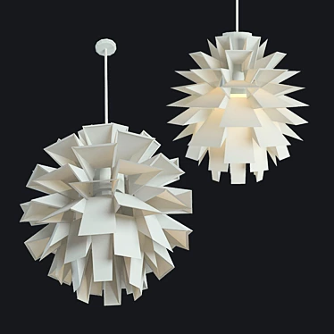 Elegant Normann Copenhagen Ceiling Light 3D model image 1 