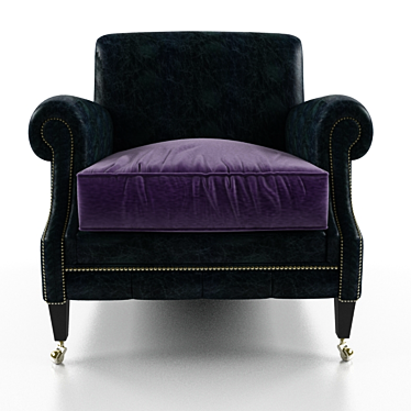 Elegant Berkeley Armchair 3D model image 1 