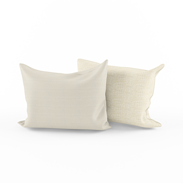 Cozy Home Decor Pillows 3D model image 1 