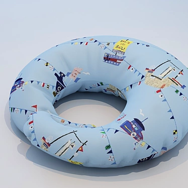 CuddleComfort Pillow 3D model image 1 