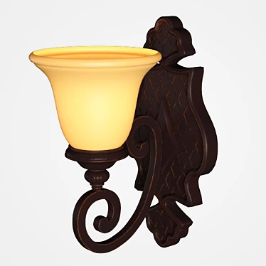 Knightly Glow Sconce 3D model image 1 