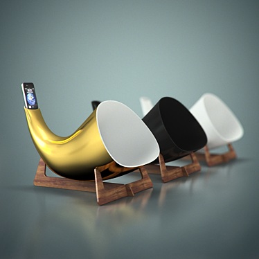 Ceramic megaphone from en&is