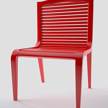 Desalto CH12 Chairs: Stylish and Functional 3D model image 1 