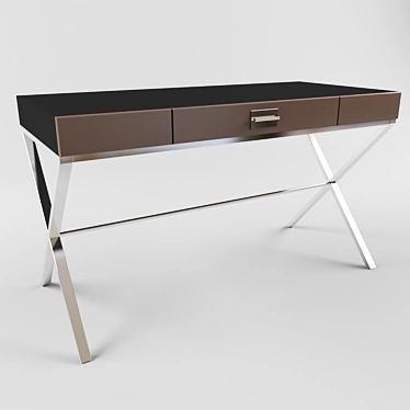 Uttermost Lexia Desk - Elegant and Functional 3D model image 1 