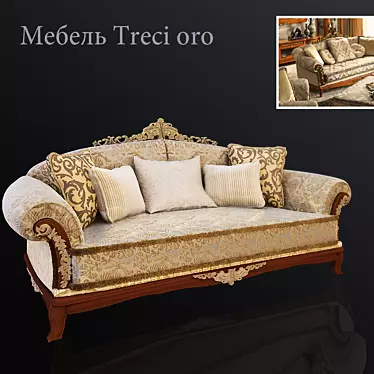 Sofa Treci oro