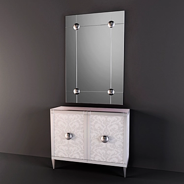 Modern Elegance: Bisazza Dresser 3D model image 1 