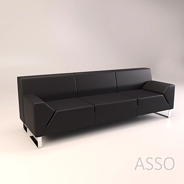 Corona ASOO Office Desk 3D model image 1 