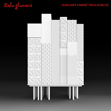 Lola Glamour - Skyscraper Auxiliary Cabinet 3D model image 1 