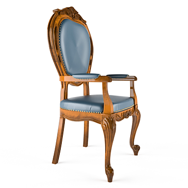 Elegant Armchair: CAVIO DG120 3D model image 1 