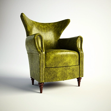 Unique Handcrafted Chair 3D model image 1 