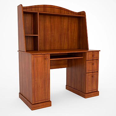 My Baby Cherry Writing Desk (1520x1200x620mm) 3D model image 1 