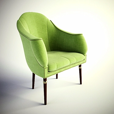 Artisan Custom-made Chair 3D model image 1 