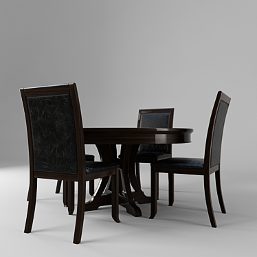 Avalon Furniture Set 3D model image 1 