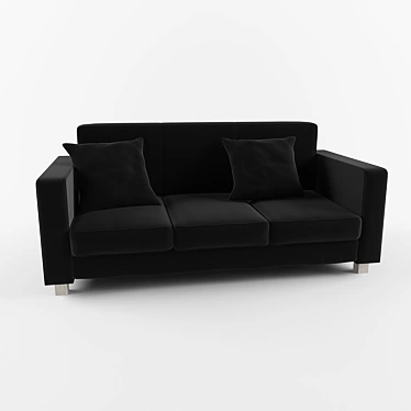 Cozy Comfort Sofa 3D model image 1 