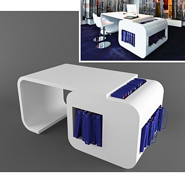 Title: Storage Table for Salon 3D model image 1 