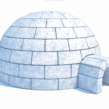 Eskimo's Winter Shelter: Igloo 3D model image 1 