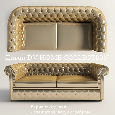 Shine Sofa: Comfort and Elegance 3D model image 1 