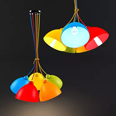 Dazzling Smiles Chandelier | MW-LIGHT 3D model image 1 