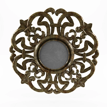 Classic Style Wall Mirror 3D model image 1 