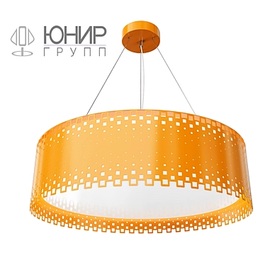 Orange Azhur LED Pendant Light 3D model image 1 