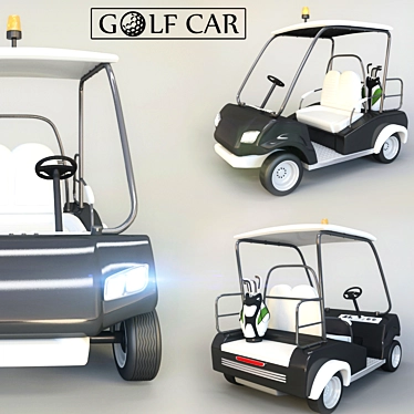 Golf Vehicle: Luxury and Efficiency 3D model image 1 