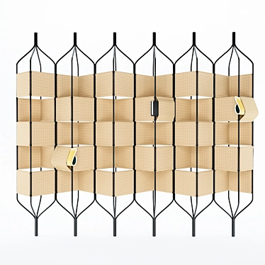 N = N / 04 trellis bandaged room divider