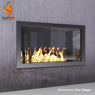 Cozy Fire San Diego 3D model image 1 