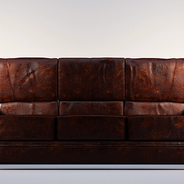 Elegant Modern Sofa 3D model image 1 