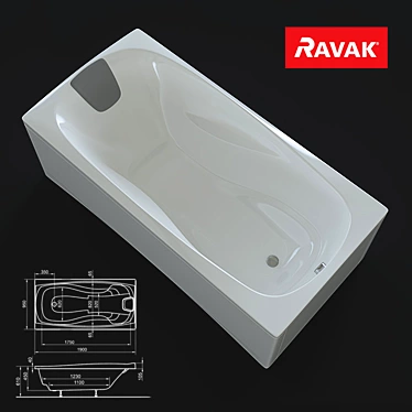 Bath Ravak XXL