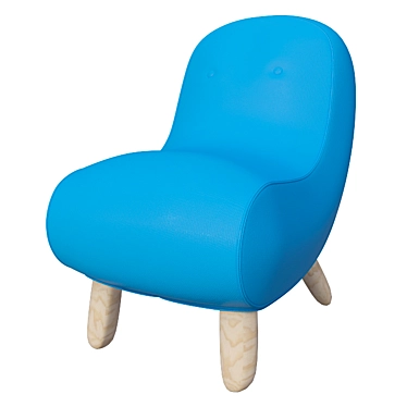 Cozy Comfort: Softline Bob Armchair 3D model image 1 