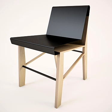 ErgoFlex Chair: Unsurpassed Comfort & Support 3D model image 1 