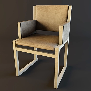 ErgoComfort Chair 3D model image 1 