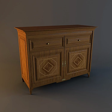 Modern Chest MAV 3D model image 1 