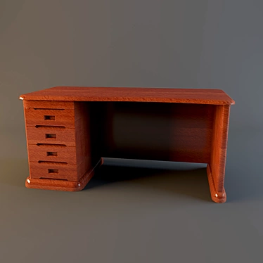 HuiHao Table: Elegant and Functional 3D model image 1 