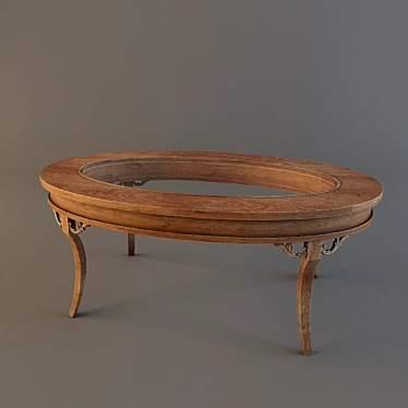 Elegant TOSATO Art Table 3D model image 1 