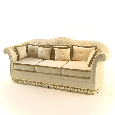 Italian Factory BM Style Sofa - Dolcevita 3D model image 1 