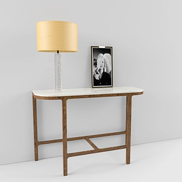 Elegant Victoria Console by LEMA 3D model image 1 