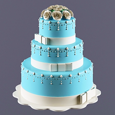 Mastic Dream Cake 3D model image 1 