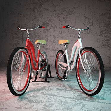 EcoBike Dynamo: Power-Packed Cycling 3D model image 1 