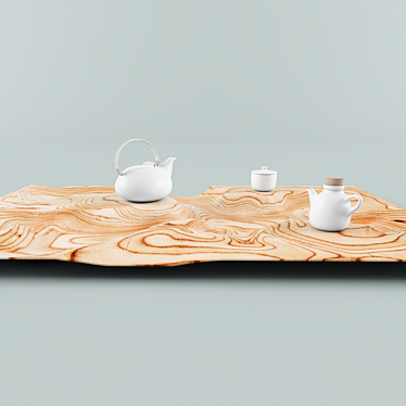 Tea Confluence Table: Limited Edition 3D model image 1 
