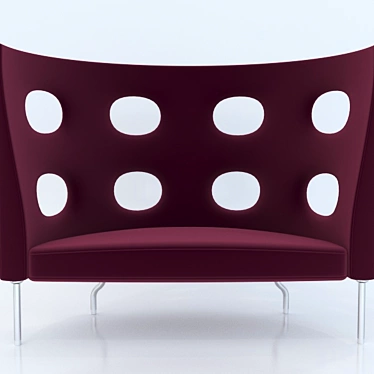 Italian Luxury Sofa 3D model image 1 