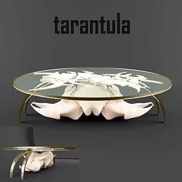 Sleek Tarantula Coffee Table 3D model image 1 