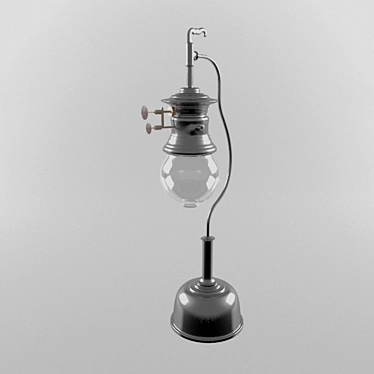 IlluminaGas: Portable Outdoor Gas Lamp 3D model image 1 