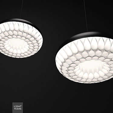 Aeon Rocket Pendant Light 3D model image 1 