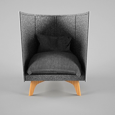 Elevate Armchair: Ultimate Comfort 3D model image 1 