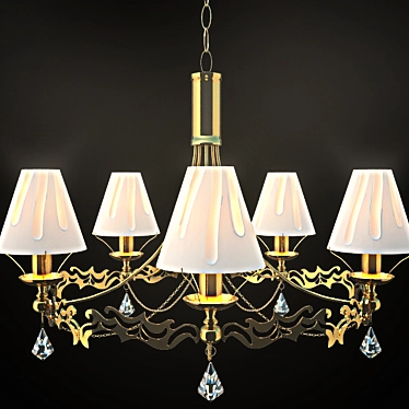 Chandelier hanging Arte Lamp A1626LM-5GO