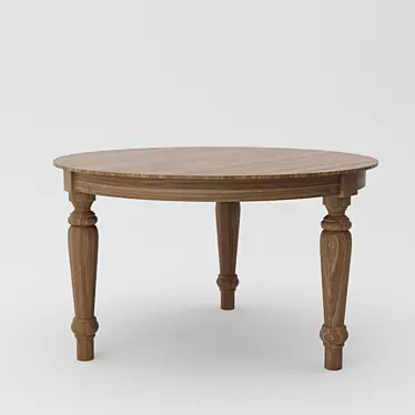 Poliform Modras Circle Table 3D model image 1 