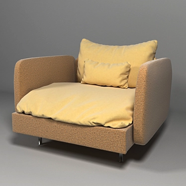 ErgoComfort Chair 3D model image 1 