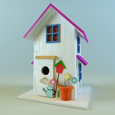 Decorative birdhouse
