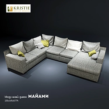 Kristie, modular sofa MIAMI